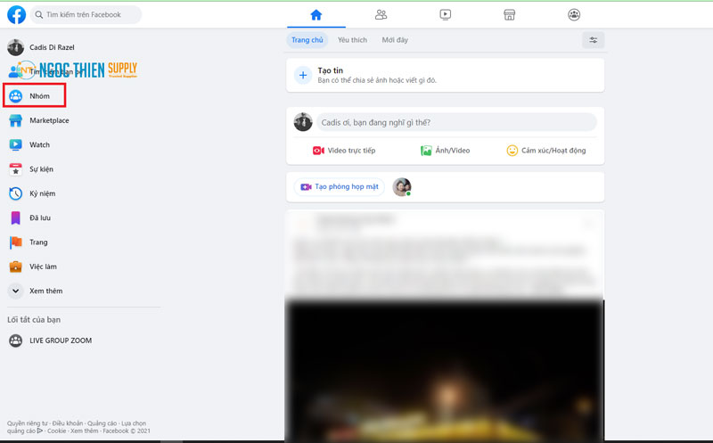 Cách khắc phục lỗi không livestream được trong nhóm Faceboook trên Zoom