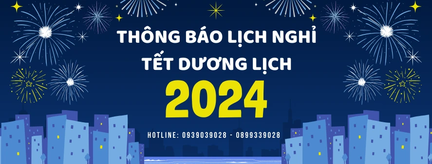 Ngọc Thiên thông báo lịch nghỉ Tết Dương lịch 2024