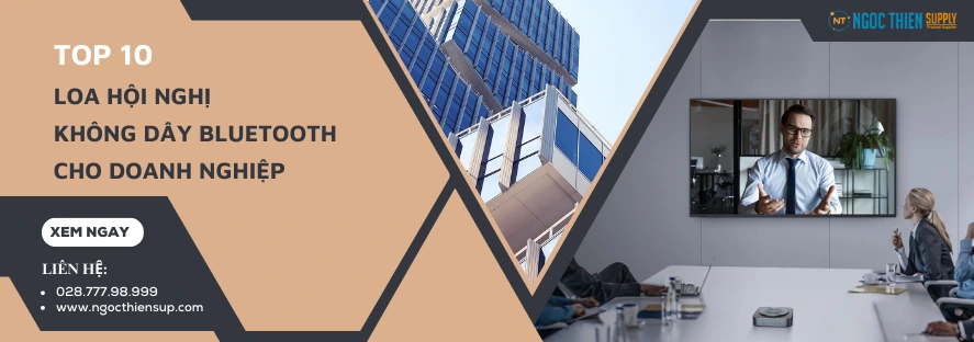 Top 10 loa hội nghị không dây bluetooth cho doanh nghiệp