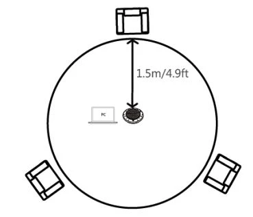 Đặt Loa ngoài trong Phòng họp Nhỏ