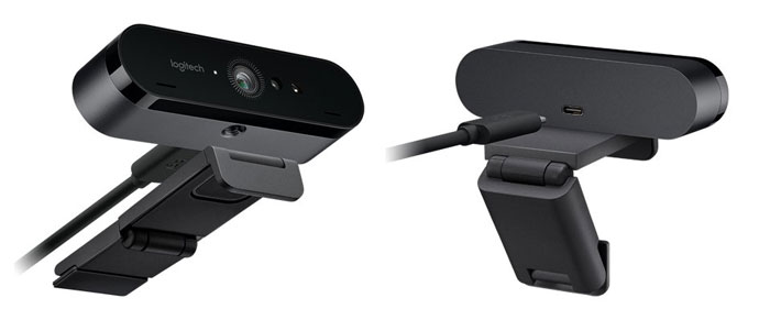 Logitech Brio và 4K Pro là webcam cắm và chạy.