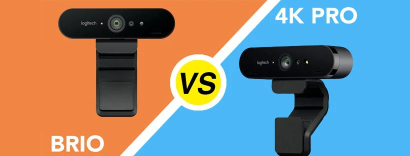 So sánh Logitech Brio 4k vs 4k Pro chi tiết