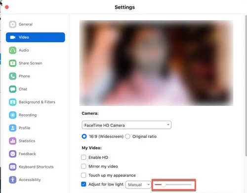 Theo mặc định, cài đặt sẽ được đặt thành Auto. Tuy nhiên, bạn có thể chọn Manual và điều chỉnh cài đặt để có hiệu ứng mong muốn.