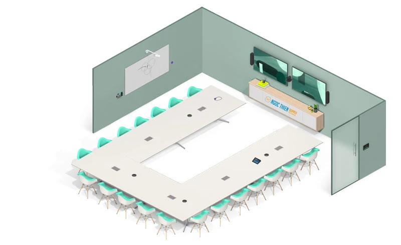 Giải pháp hội nghị Logitech cho lớp học (< 46 người)