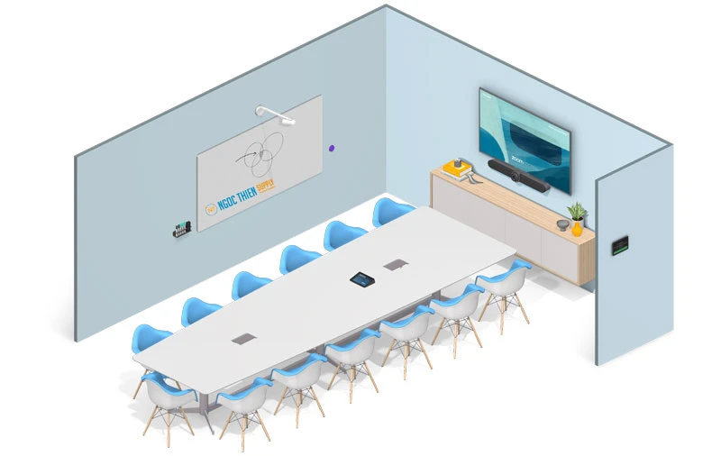 Tư vấn giải pháp Logitech cho phòng họp trực tuyến lên đến 12 người