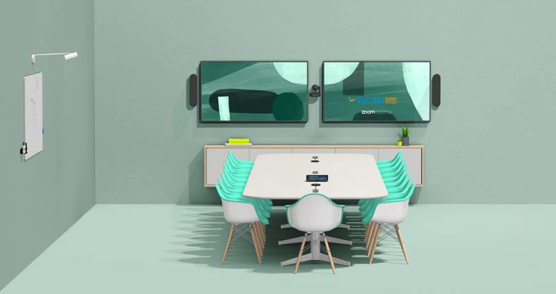 Gợi ý bộ thiết bị hội nghị Logitech cho phòng họp cực lớn ( lên đến 46 người )