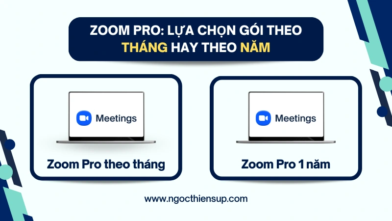 Zoom Pro: Lựa chọn gói theo tháng hay theo năm – Điều gì phù hợp nhất cho bạn?