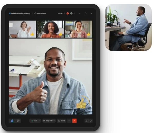 Tính năng hội nghị truyền hình mạnh mẽ