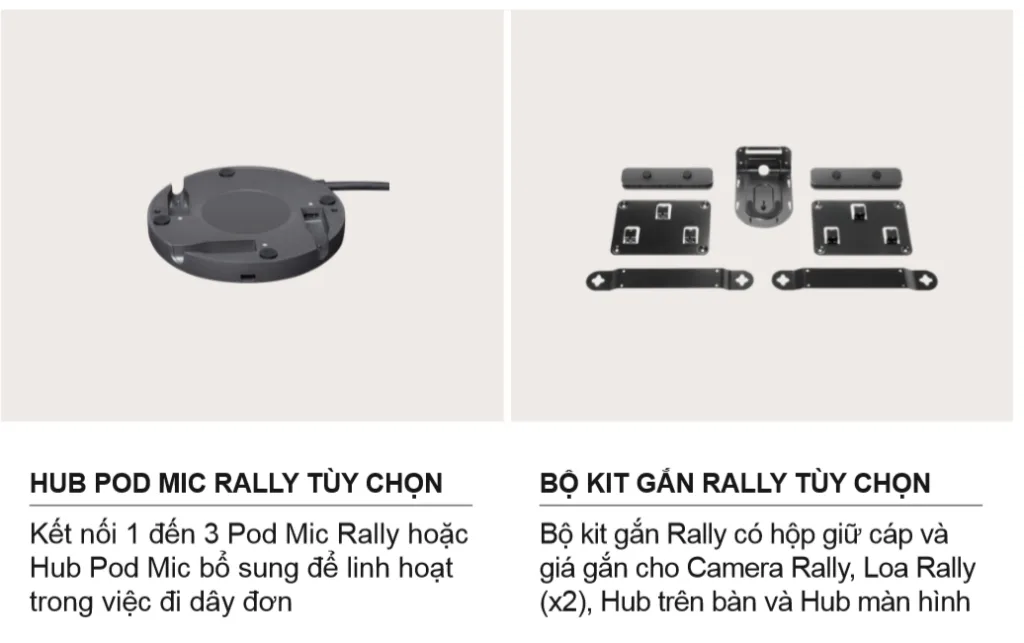 Giải pháp hội nghị truyền hình Logitech cho phòng họp cỡ lớn