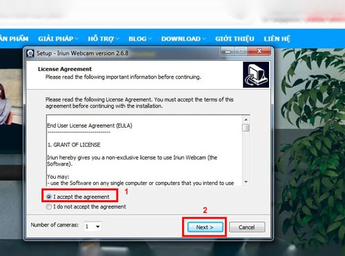 Sau khi tải về nhấp vào Run