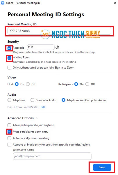 Hướng dẫn cách tạo một cuộc họp tổng kết trên Zoom