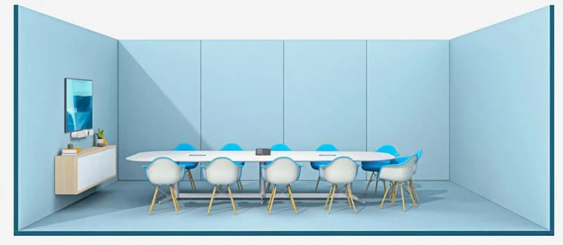 Tối ưu hóa phòng họp quy mô trung bình cho hội nghị truyền hình