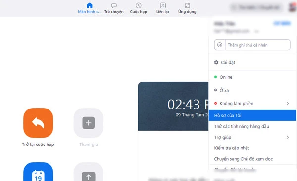 Bật chức năng trả lời nhanh không sử dụng MIC
