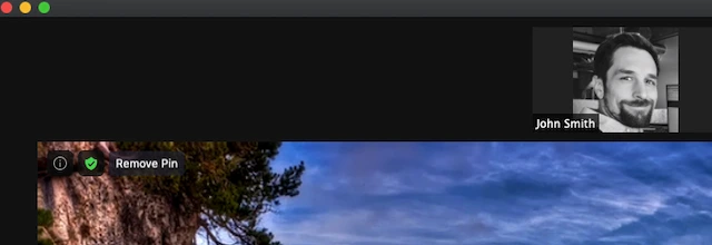 Nhấn vào Remove Pin [Xóa ghim] ở góc trên cùng bên trái của video hiện đã ghim.