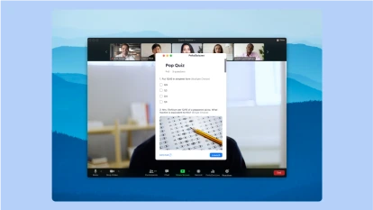 Bỏ phiếu và bài trắc nghiệm hội thảo trực tuyến
