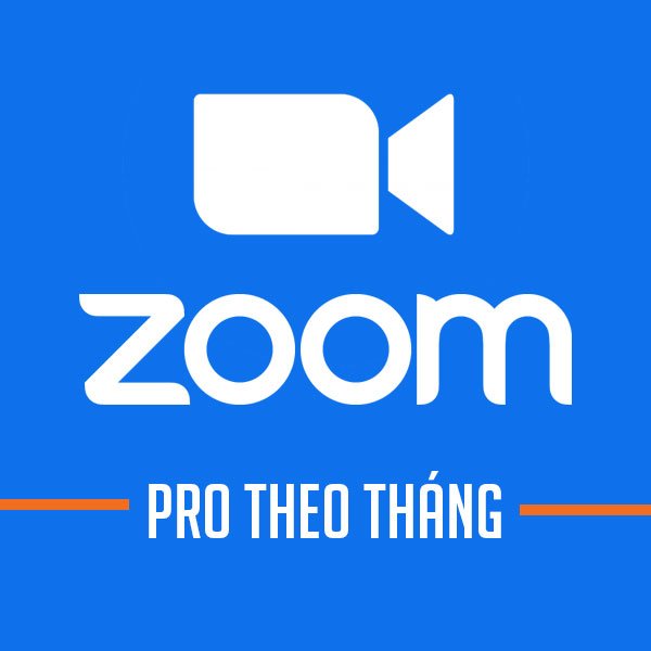 Phần mềm họp hội nghị Zoom Pro [Theo tháng]