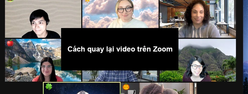 Cách quay lại video trên Zoom