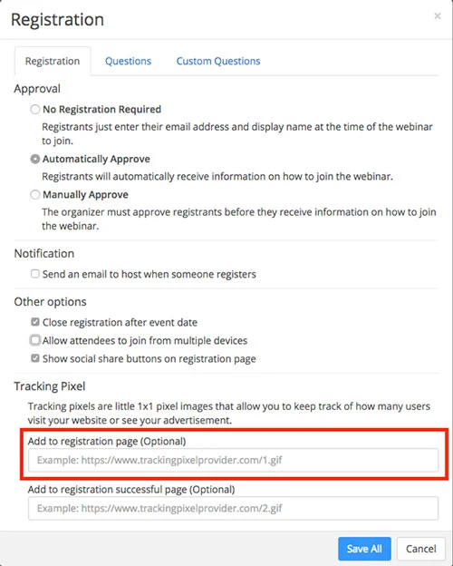 Cuộn xuống Invite Attendees và chọn Chỉnh sửa ở bên phải Approval Options.