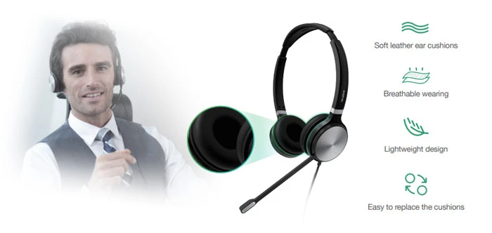 Yealink UH36 cũng đảm bảo sự riêng tư với thiết kế cách âm, không để âm thanh lọt ra ngoài