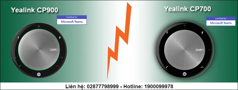 So sánh loa hội nghị Yealink CP700 vs CP900