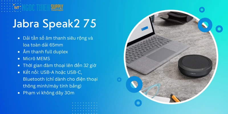Loa hội nghị Jabra Speak2 75