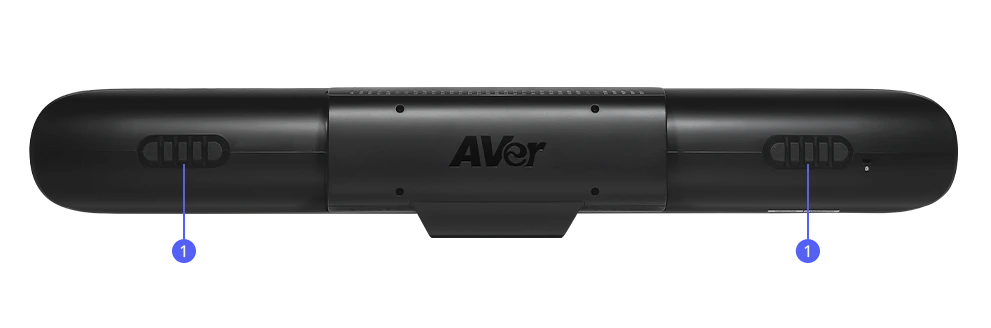 Mặt sau AVer VB350