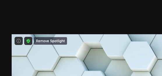 Thao tác này sẽ đưa cuộc họp trở lại Active Speaker. 