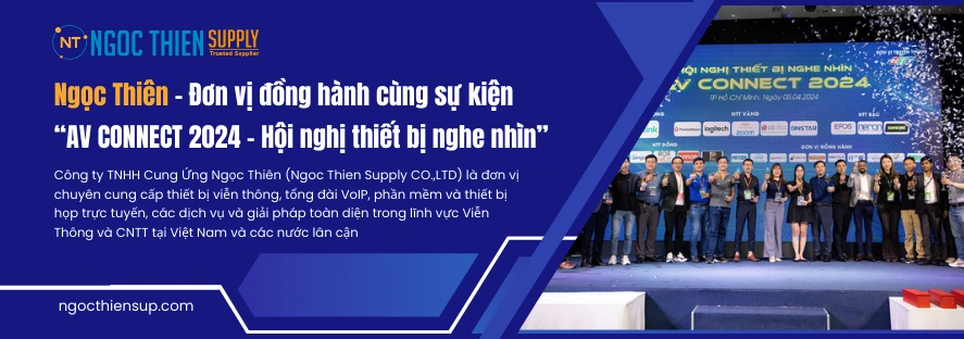 Ngọc Thiên đồng hành cùng sự kiện AV CONNECT 2024