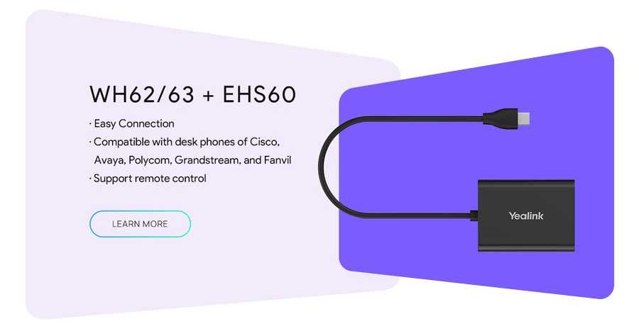 Giải pháp tai nghe DECT Yealink WH6X × Điện thoại bàn