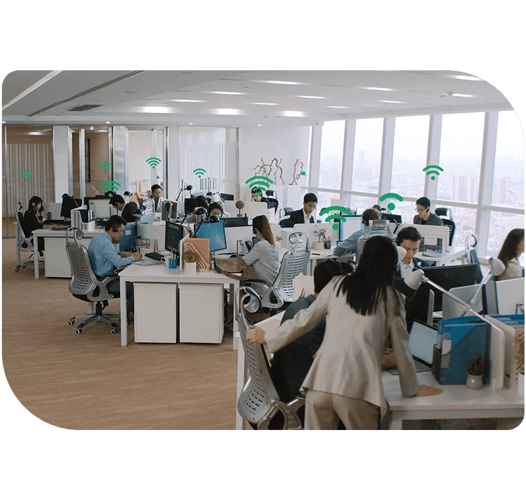 tai nghe DECT Yealink WH6X vs dien thoai ban