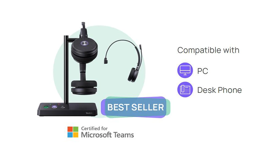 Tại sao nên chọn tai nghe Microsoft Teams WH62?