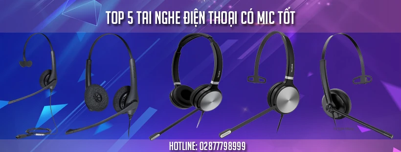 Top 5 tai nghe điện thoại có mic tốt