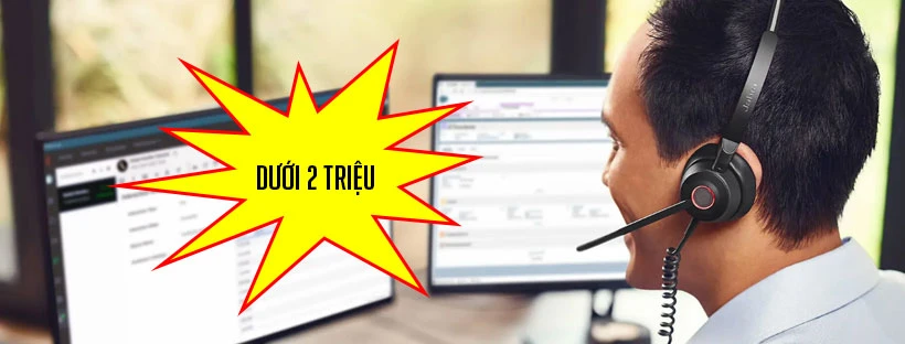 Top 5 tai nghe máy tính có mic giá rẻ dưới 2 triệu