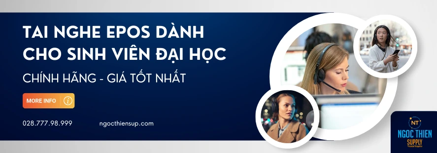 Tai nghe EPOS dành cho sinh viên đại học