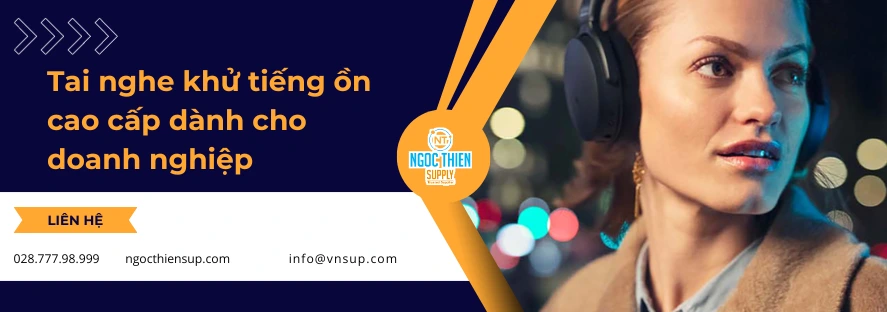 Tai nghe khử tiếng ồn cao cấp dành cho doanh nghiệp