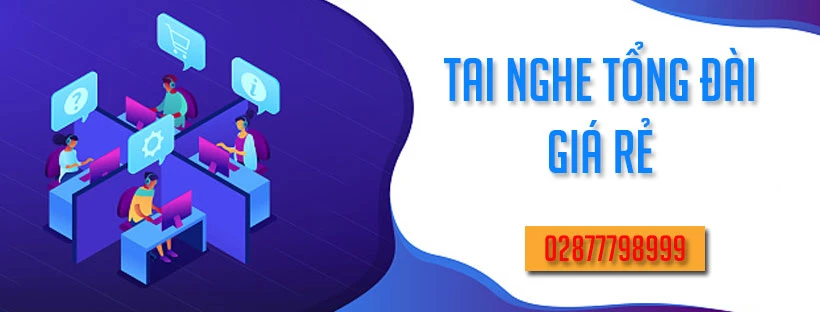 Mẫu tai nghe tổng đài giá rẻ, chất lượng tốt