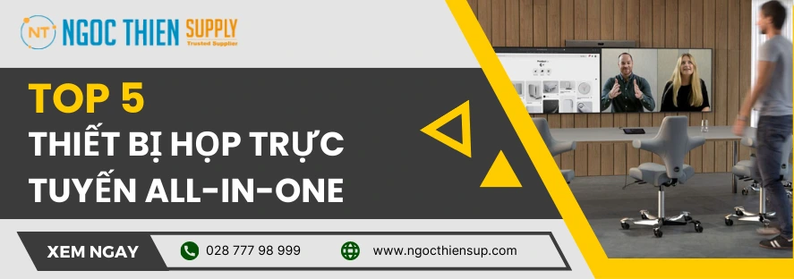 Tại sao nên dùng thiết bị họp trực tuyến all-in-one cho phòng họp trực tuyến?