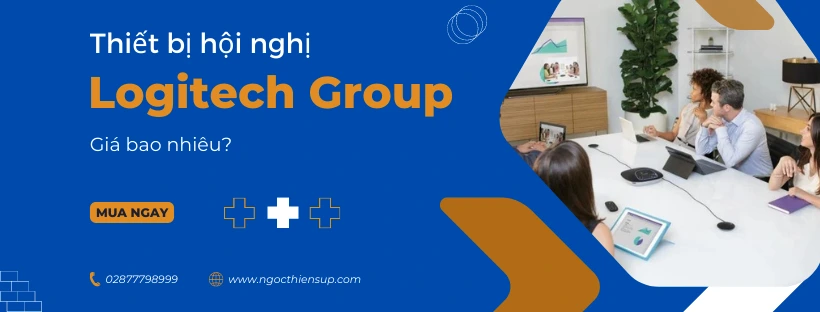 Thiết bị hội nghị Logitech Group giá bao nhiêu?