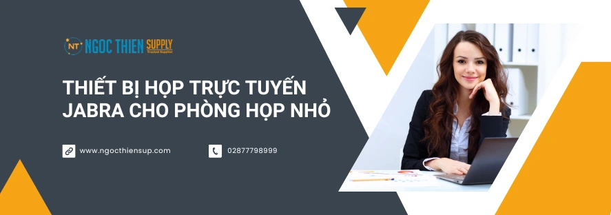 Thiết bị họp trực tuyến Jabra cho phòng họp nhỏ