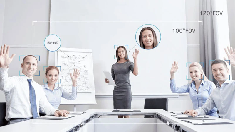 Lợi ích tính năng thu phóng của camera hội nghị