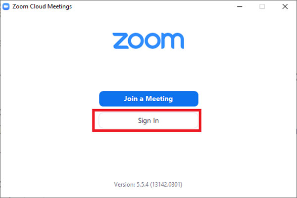 Lỗi Zoom báo sai mật khẩu