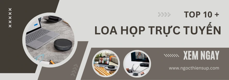 Top 10 - Loa họp trực tuyến giá tốt cho doanh nghiệp