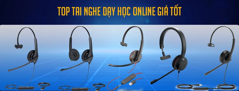Top tai nghe dạy học online giá tốt