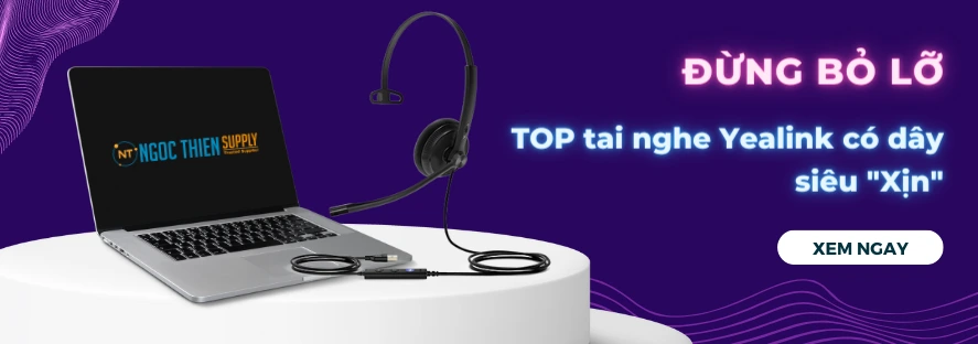 Đừng bỏ lỡ TOP tai nghe Yealink có dây siêu "Xịn"