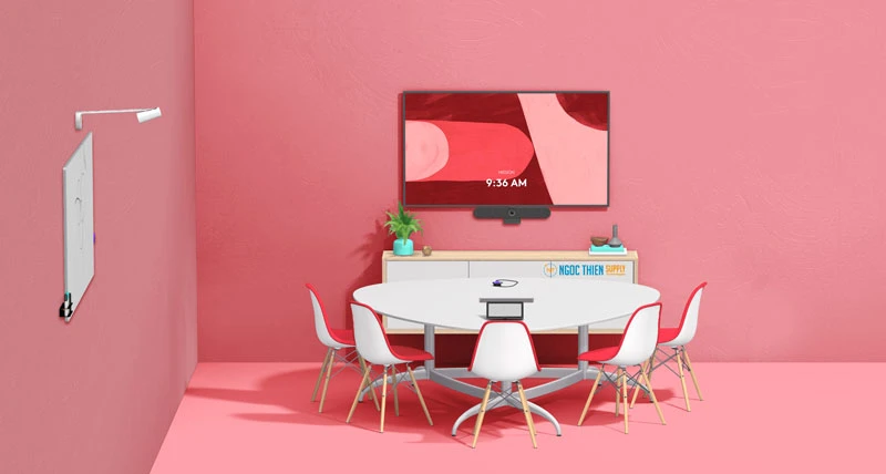 Đề xuất 2: Logitech Rally Bar Huddle + Logitech Tap + Logitech Scribe