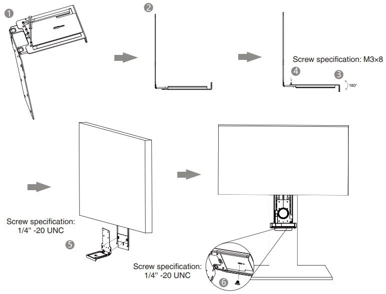 Cài đặt camera hội nghị truyền hình Yealink UVC86