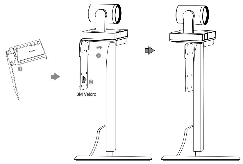 Cài đặt camera hội nghị truyền hình Yealink UVC86