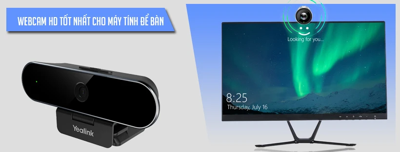 3 Webcam HD tốt nhất cho máy tính để bàn