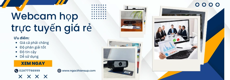 Những webcam họp trực tuyến giá rẻ đáng mua nhất 2023