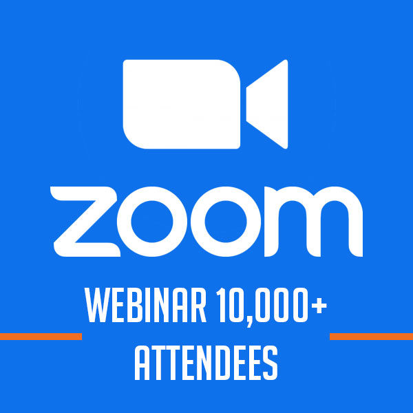 Zoom Webinar 10000+ Attendees [1 năm]